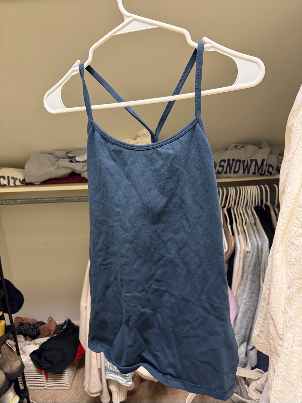 Women’s Navy Blue Strappy Tank Top LULULEMON